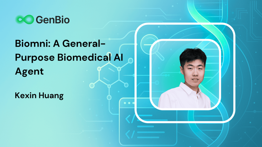 Kexin Huang portrayed, Biomni: A General-Purpose Biomedical AI Agent by Kexin Huang